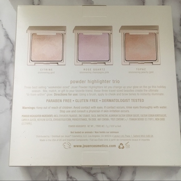 Jouer Powder Highlighter Trio - Picture 2 of 3